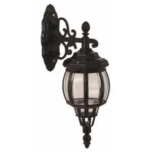 BLACK WALL GARDEN sconce 26 x 18 CM LOAD: 53 CM